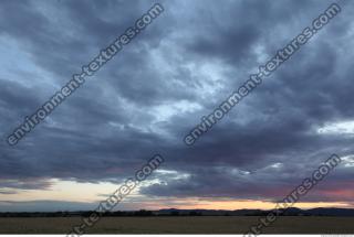 Photo Texture of Dusk Sky 0001